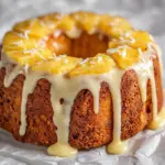 Pineapple Cream Cheese Pound Cake with Pineapple Glaze