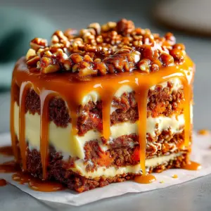 Salted Caramel Carrot Dream Cake