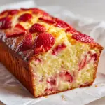 Strawberry Cream Cheese Pound Cake