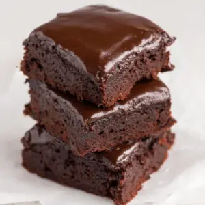 4 ingredient no bake brownies