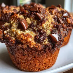 No-Flour Banana Cocoa Muffins