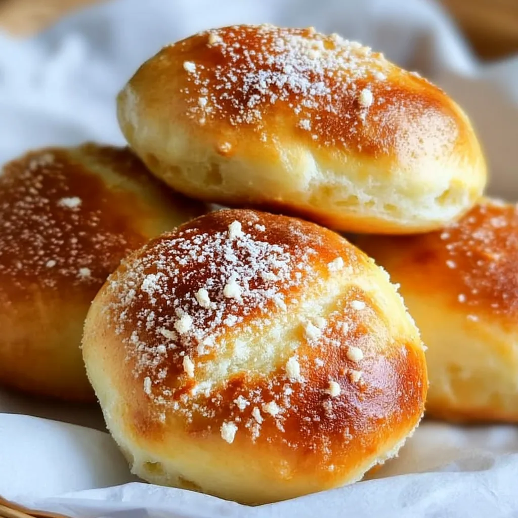 Quick Cottage Cheese Buns
