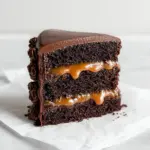 Chocolate Cake with Caramel Filling