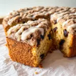 Warm Spiced Prune Coffee Cake