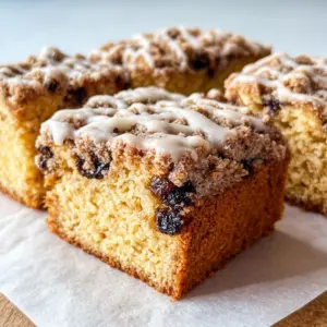 Warm Spiced Prune Coffee Cake