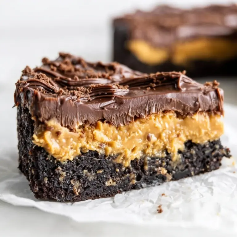 No-Sugar Chocolate Peanut Butter Oat Cake