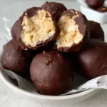Cottage Cheese Peanut Butter Cookie Dough Balls
