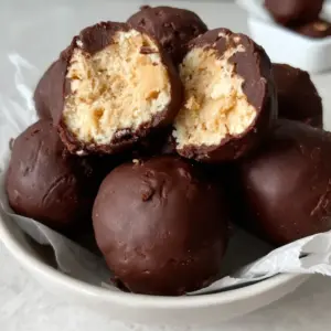 Cottage Cheese Peanut Butter Cookie Dough Balls