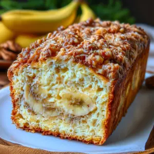 Warm Banana Coconut Morning Bake
