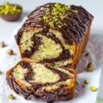 Triple Chocolate Pistachio Loaf