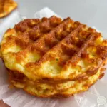 Crispy Cottage Cheese Chaffle (Low-Carb, High-Protein, Sandwich-Worthy Magic) 9 Crispy Cottage Cheese Chaffle