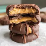 4-Ingredient Chocolate Peanut Butter Cookies