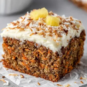 Low-Carb Sugar-Free Hawaiian Carrot Cake
