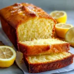 Greek yogurt lemon loaf cake