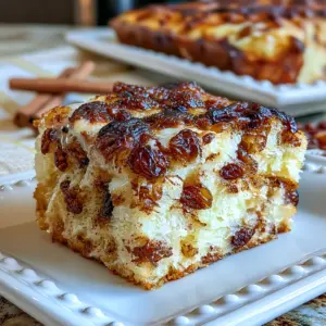 Cinnamon Raisin Butter Breakfast Cake