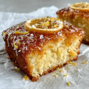 Honey Lemon Yogurt Sheet Cake