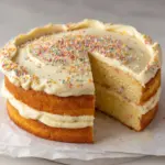 vanilla celebration cake