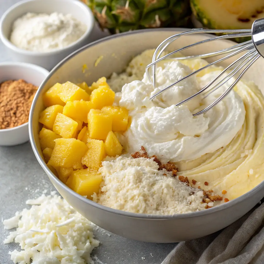 Piña Colada Pound Cake