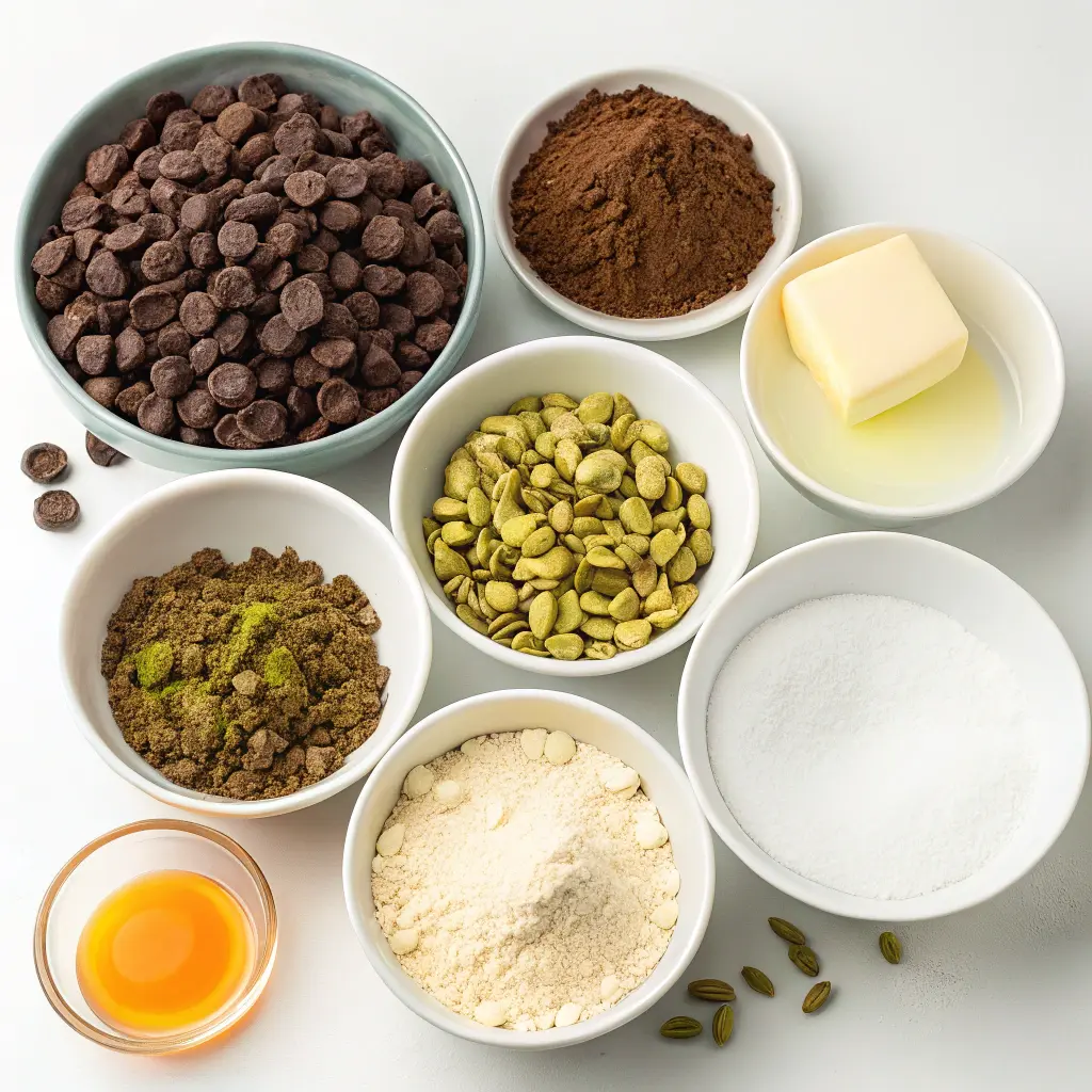 Triple Chocolate Pistachio Loaf