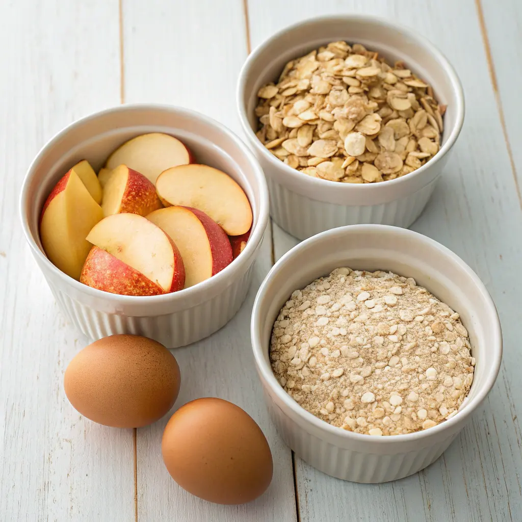 Amazing 3-Ingredient Apple Pie Oat Muffins – 12 Easy Healthy Breakfast Muffins 7 3-Ingredient Apple Pie Oat Muffins
