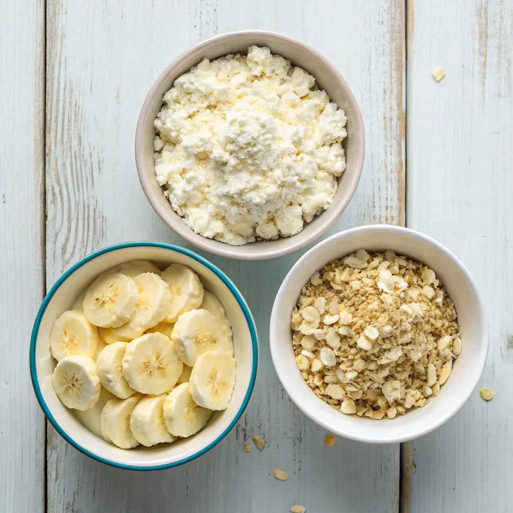 3-Ingredient Cottage Cheese Banana Breakfast Cookies – Easy, Healthy & Naturally High in Protein