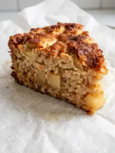 No-Flour Apple Pie Greek Yogurt Oat Cake