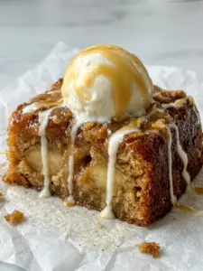 Warm Banana Pudding Pound Cake
