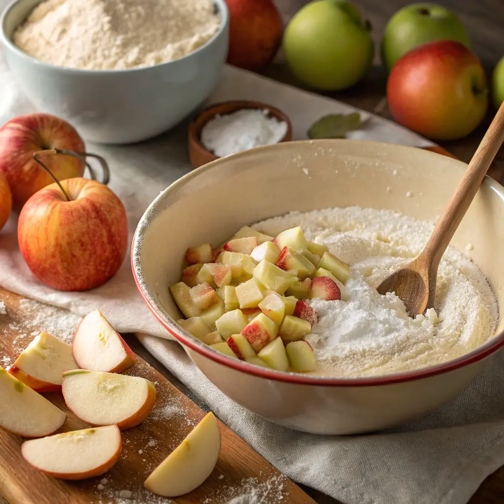 Apple Dapple Cake | Moist, Spiced, and Caramel-Glazed 8 Apple Dapple Cake
