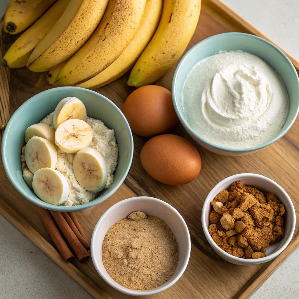 Healthy Banana Cinnamon Greek Yogurt Marble Bread – Soft, Moist & Beautifully Swirled