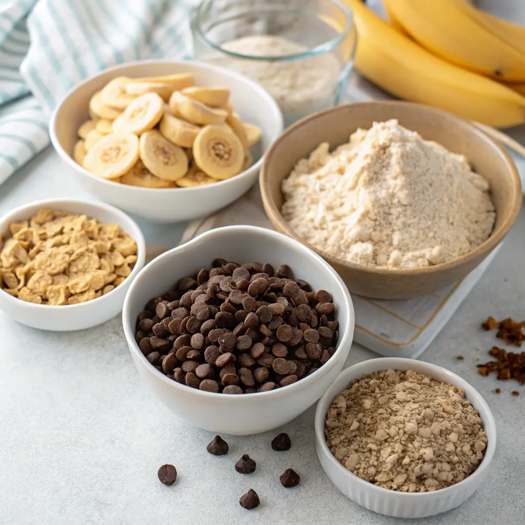 Healthy Chocolate Chip Oatmeal Banana Bread – Moist, Egg-Free & Whole Grain