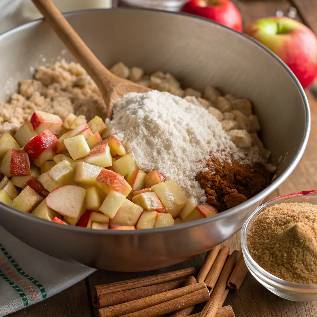 Delicious Cinnamon Apple Crumb Cake – 12 Cozy Bakery-Style Slices 8 Cinnamon Apple Crumb Cake