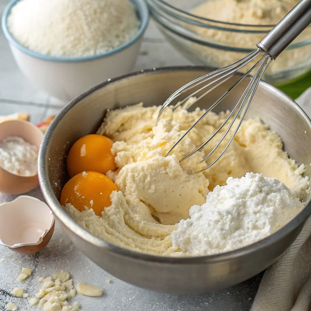 Coconut Cream Cheese Pound Cake