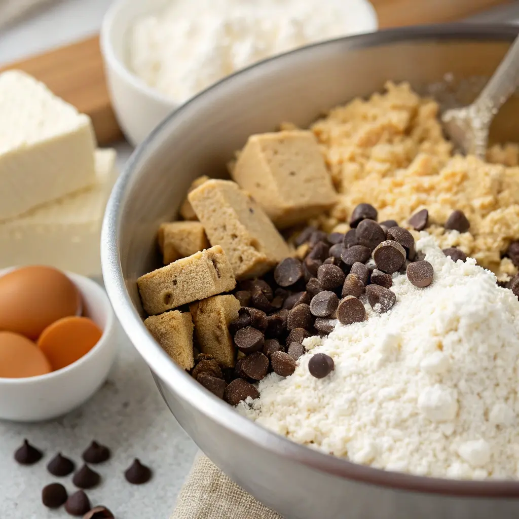 Cottage Cheese Chocolate Chip Cookie Bars – Chewy, High-Protein Treat 8 Cottage Cheese Chocolate Chip Cookie Bars