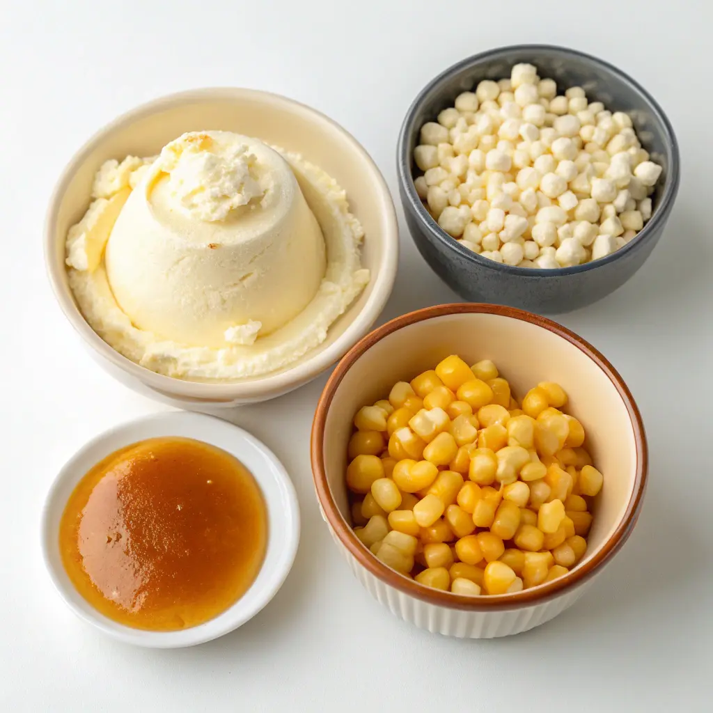 Cream Cheese Elote Flan