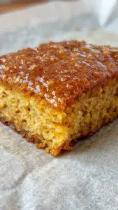 Moist Brown Sugar Yogurt Sheet Cake