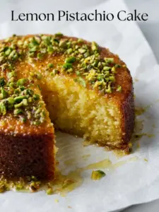 Lemon Pistachio Cake