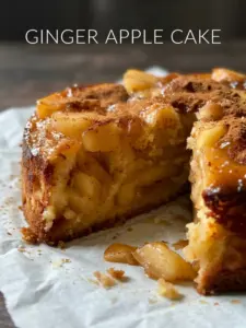 Ginger Apple Harvest Cake