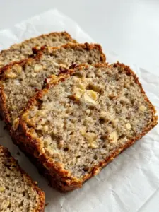 No-Flour Hazelnut Mocha Oat Bread
