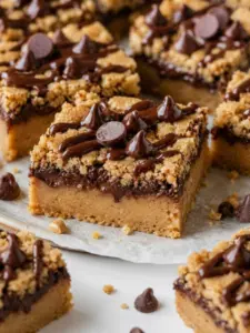 Peanut Butter Blossom Bars