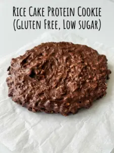 Rice Cake Protein Cookies