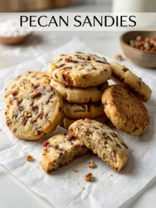 Pecan Sandies Cookies