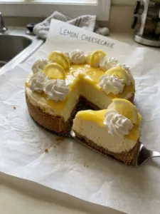 Lemon Cheesecake