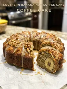 Southern Banana Nut Coffee Cake