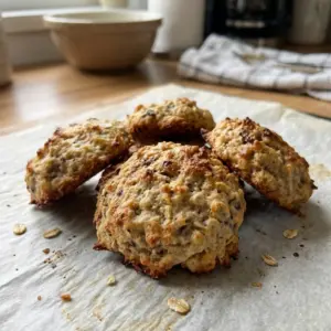 3-Ingredient Cottage Cheese Banana Breakfast Cookies