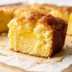 3-Ingredient Lemon Dump Cake