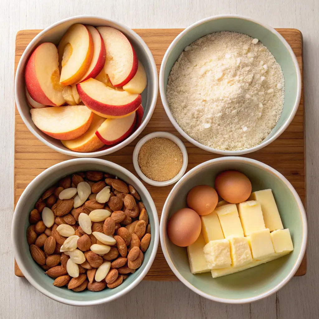Flourless Apple & Almond Tart – A Naturally Gluten-Free Rustic Dessert 7 Flourless Apple & Almond Tart – A Naturally Gluten-Free Rustic Dessert