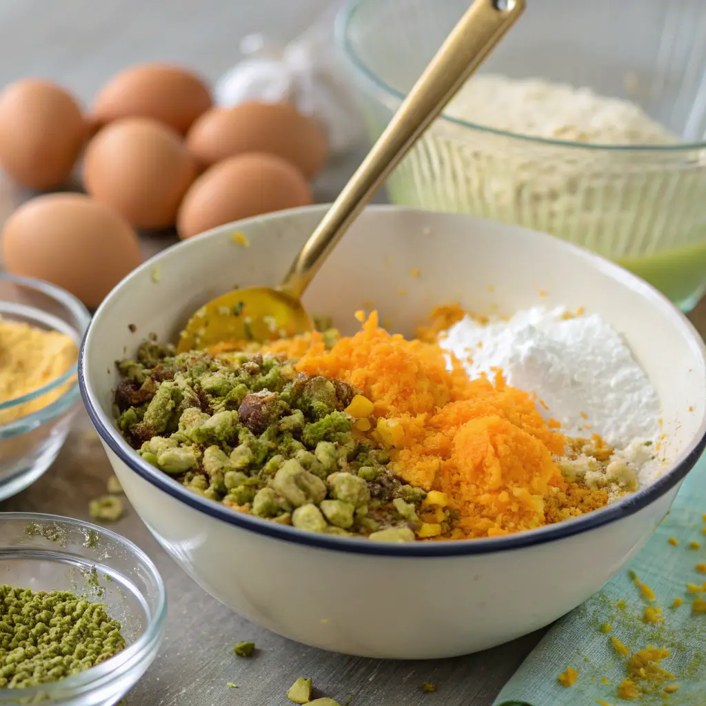 Flourless Orange Pistachio Cake