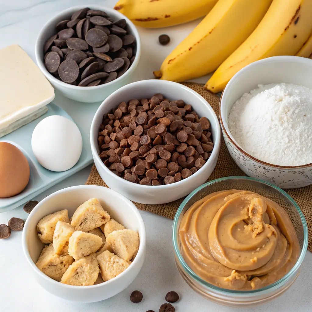 Fudgy Peanut Butter Banana Greek Yogurt Brownie