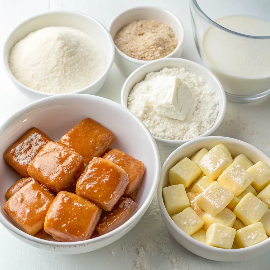 Glazed Buttermilk Beignet Squares