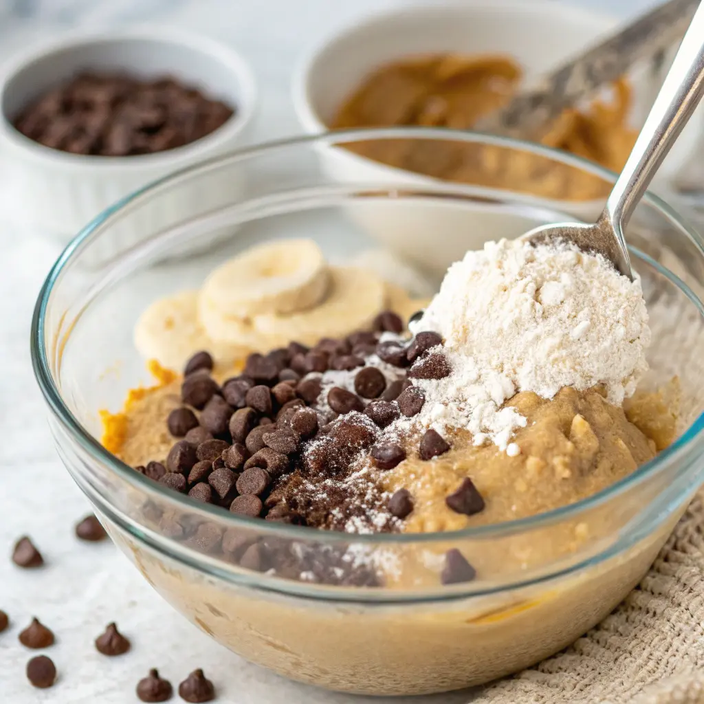 Greek Yogurt Chocolate Chip Banana Bread
